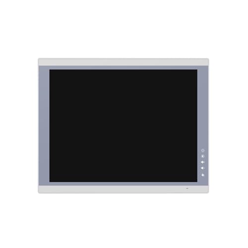 HUNSN 15" TFT LED IP65 Industrial Panel PC, 10 Point Projected Capacitive Touch Screen, 6th Core I5, Windows 11 / Linux Ubuntu, PW25, VGA, HDMI, 2 x LAN, 2 x COM, 8G RAM, 128G SSD von HUNSN