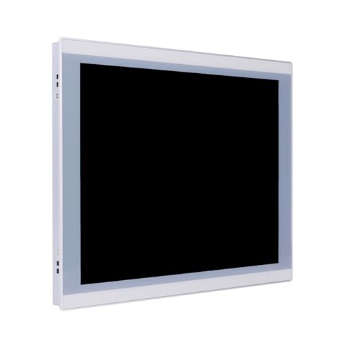 HUNSN 15" TFT LED Industrial Panel PC, High Temperature 5 Wire Resistive Touch Screen, I7 1255U, Windows 11 or Linux Ubuntu, PW25, VGA, HDMI, 2 x LAN, 2 x COM, 16G RAM, 128G SSD von HUNSN