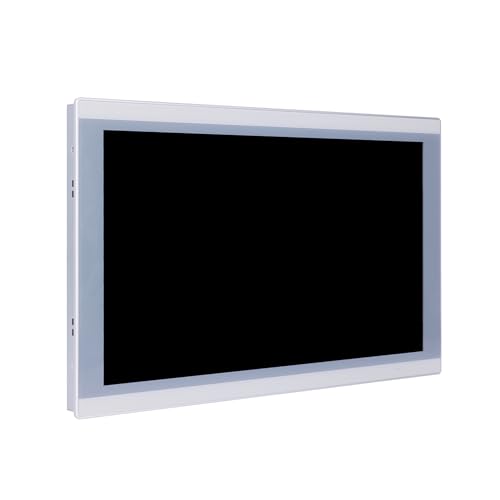 HUNSN 15.6" TFT LED Industrial Panel PC, High Temperature 5 Wire Resistive Touch Screen, I5 1235U, Windows 11 / Linux Ubuntu, PW26, VGA, HDMI, 2 x LAN, 2 x COM, 16G RAM, 256G SSD von HUNSN