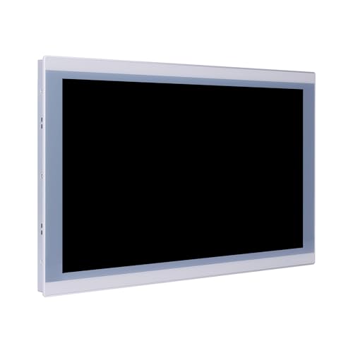 HUNSN 19" TFT LED IP65 Industrial Panel PC, 10 Point Projected Capacitive Touch Screen, I7 1255U, Windows 11 / Linux Ubuntu, PW29, 1920 x 1080, 2 x LAN, 2 x COM, 16G RAM, 128G SSD von HUNSN