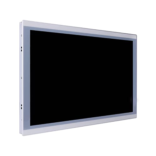 HUNSN 21.5" TFT LED IP65 Industrial Panel PC, 10-Point Projected Capacitive Touch Screen, 8th Core I5, Windows 11 or Linux Ubuntu, PW30, VGA, HDMI, 2 x LAN, 2 x COM, 32G RAM, 256G SSD von HUNSN