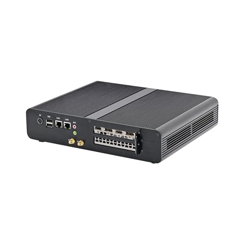 HUNSN 8K Mini PC, Gaming Computer, HTPC, Kodi, Core I5 13600H, Windows 11 or Linux Ubuntu, BM33n, Wi-Fi 6, RTX4060 8G Graphic, HDMI, 3 x DP, Full-Featured Type-C, 2 x LAN, 32G RAM, 256G M.2 SSD von HUNSN