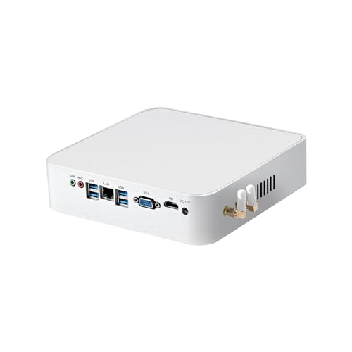 HUNSN Mini PC, Desktop Computer, HTPC, Kodi Box, Intel Core I5 4200M, Windows 11 pro or Linux Ubuntu, BM36, AC WiFi, BT, HDMI, VGA, 4 x USB3.0, 2 x USB2.0, 4G RAM, 128G SSD von HUNSN