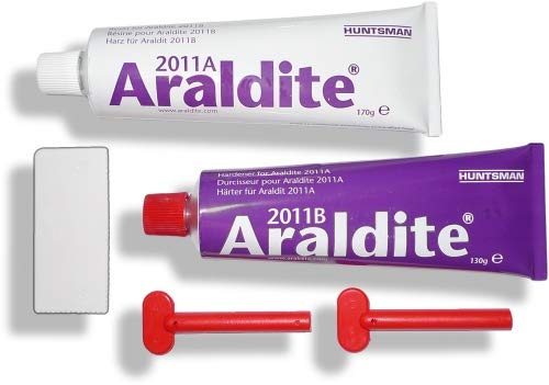 Araldite 2011 | 300 g 2 Tuben mit Zahnspachtel von Araldite