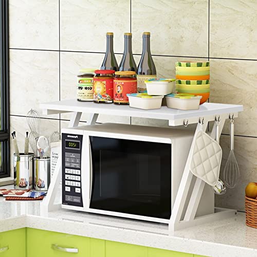 Microwelle Regal Halterung Mikrowellen Mikrowellenhalter Ablage Halter Wand Wall Gewürzregal Küchen Racks-57 * 38 * 38cm Z-weiß Microwelle Regal Halterung Mikrowellen Mikrowellenhalter Ablage Halter Wand Wall Gewürzregal Küchen Racks-57 * 38 * 38cm Z-weiß von HUOLE