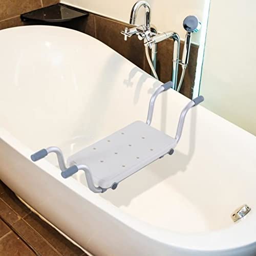 Wannensitz - Duschstuhl - Badewannenstuhl - Duschhocker mit Rückenlehne - Badsitze mit Modellauswahl (73-83 * 22 * 18cm) von HUOLE