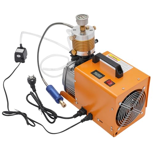 HUOMMG PCP Kompressor 300Bar Tauchkompressor 4500PSI Luftgewehrkompressor 1,8KW Tauch Kompressor 220V Pcpkompressor mit Manuellem Stopp Automatisch Luftkompressor Pumpe für Tauchflasche, Luftgewehr HUOMMG PCP Kompressor 300Bar Tauchkompressor 4500PSI Luftgewehrkompressor 1,8KW Tauch Kompressor 220V Pcpkompressor mit Manuellem Stopp Automatisch Luftkompressor Pumpe für Tauchflasche, Luftgewehr von HUOMMGS