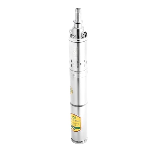 HUOMMGS 2m³ Tiefbrunnenpumpe 370W Brunnenpumpe 0,5 PS Tauchbrunnenpumpe 65m Förderhöhe Tauchpumpe 40m Max Wassertiefe Rohrpumpe mit Filter Edelstahl Wasserpumpe für Reinigung, Bauwesen HUOMMGS 2m³ Tiefbrunnenpumpe 370W Brunnenpumpe 0,5 PS Tauchbrunnenpumpe 65m Förderhöhe Tauchpumpe 40m Max Wassertiefe Rohrpumpe mit Filter Edelstahl Wasserpumpe für Reinigung, Bauwesen von HUOMMGS