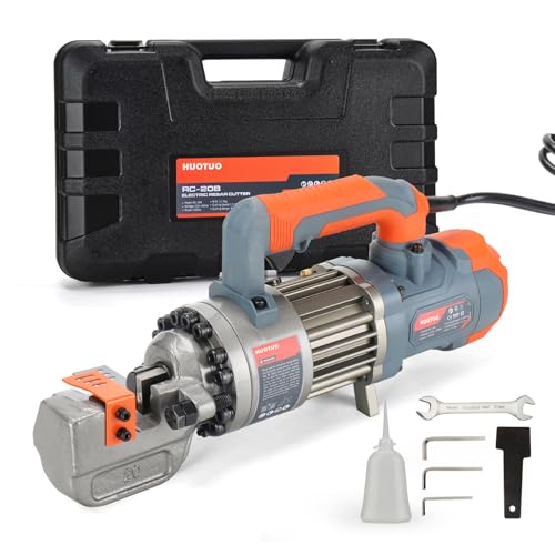HUOTUO 3/4Zoll Elektrischer Hydraulischer Betonstahlschneider, Tragbarer Betonstahlschneider, Schneiden von bis zu 4-20mm #6 Betonstahl, Schnittgeschwindigkeit 1.5-2S 1050W RC20B HUOTUO 3/4Zoll Elektrischer Hydraulischer Betonstahlschneider, Tragbarer Betonstahlschneider, Schneiden von bis zu 4-20mm #6 Betonstahl, Schnittgeschwindigkeit 1.5-2S 1050W RC20B von HUOTUO
