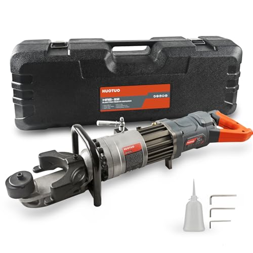 HUOTUO 7/8 Zoll Elektrische Hydraulische Stabbiegemaschine 1150W Hydraulische Stabbiegemaschine #7 10-22mm Stabstahl innerhalb 2.5-3 s Einfaches Biegen von Stabstahl HRB22 von HUOTUO
