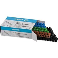 Isolierte Abzweigklemmen 10 Stück, VDE 6 x 1,5 mm² von HUP ELEKTROTECHNIK