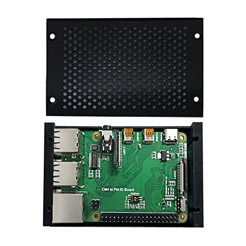 HUPYOMLER 1 Set Erweiterungsplatine CM4 auf PI4B Adapter-Erweiterungsplatine + Metallgehäuse + Lüfter-Kit für Raspberry Pie CM4 IO Backplane CM4 auf 4B Schnittstellenerweiterung HUPYOMLER 1 Set Erweiterungsplatine CM4 auf PI4B Adapter-Erweiterungsplatine + Metallgehäuse + Lüfter-Kit für Raspberry Pie CM4 IO Backplane CM4 auf 4B Schnittstellenerweiterung von HUPYOMLER