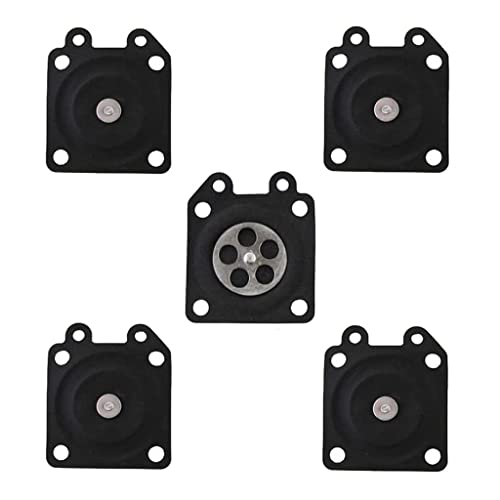 HURI 5x Vergaser Reparatursatz Membrane Kit Membransatz für Walbro WA & WT Vergaser Stihl Partner Echo Husqvarna von HURI