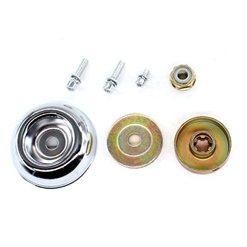 HURI 7-teilig Schrauben Set Befestigungsset Messer für Matrix BMS 900-4 Motorsense von HURI