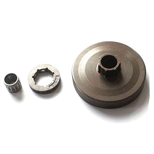 HURI Ring Kettenrad Kettenantrieb mit Nadellager passend für Kettensäge Fuxtec CS 3.0, CS 3.6, Boomag-Germany 5200, 5800, Rotfuchs RS5200, Tarus 5200, Aram-Trade 5200 von HURI