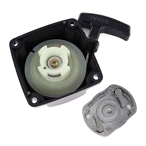 HURI Seilzugstarter Starter Reversierstarter + Mitnehmerplatte passend für für Timbertech MS52-2TL Motorsense von HURI