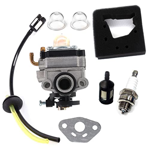 HURI Vergaser Luftfilter Zündkerze Benzinschlauch mit Kraftstofffilter für 4 Zylinder Motor GX31 GX22 FG100 HHE31C HHT31S UMK431# 16100-ZM5-803 HURI Vergaser Luftfilter Zündkerze Benzinschlauch mit Kraftstofffilter für 4 Zylinder Motor GX31 GX22 FG100 HHE31C HHT31S UMK431# 16100-ZM5-803 von HURI