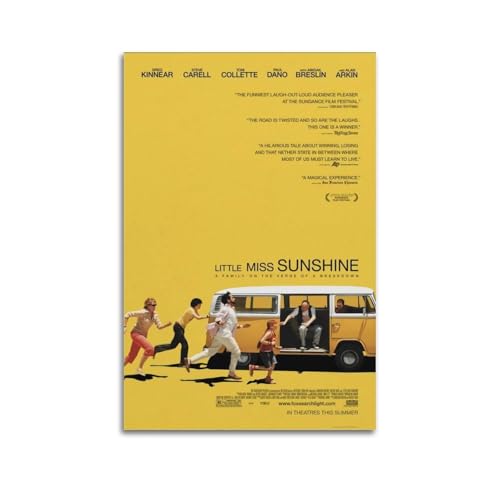 HURRGARS Little Miss Sunshine Poster, Wandkunst, Vintage, ästhetisches Poster, dekoratives Gemälde für Wohnzimmer, Schlafzimmer, elegantes Poster, 30 x 45 cm, ungerahmter Stil HURRGARS Little Miss Sunshine Poster, Wandkunst, Vintage, ästhetisches Poster, dekoratives Gemälde für Wohnzimmer, Schlafzimmer, elegantes Poster, 30 x 45 cm, ungerahmter Stil von HURRGARS