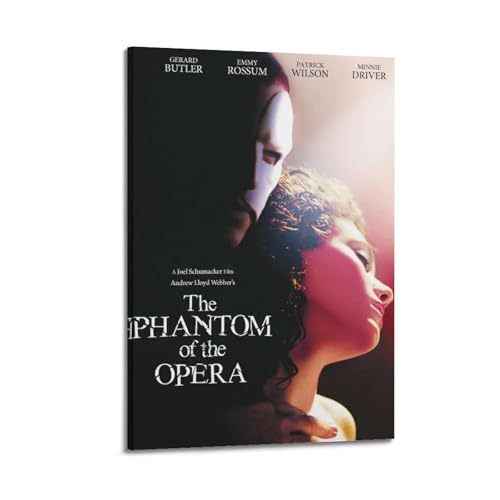 HURRGARS Poster, Motiv: Das Phantom der Oper, Wandkunst, Cover-Raum, Vintage, ästhetisches Poster, dekoratives Gemälde für Wohnzimmer, Schlafzimmer, elegantes Poster, 60 x 90 cm, Rahmenstil HURRGARS Poster, Motiv: Das Phantom der Oper, Wandkunst, Cover-Raum, Vintage, ästhetisches Poster, dekoratives Gemälde für Wohnzimmer, Schlafzimmer, elegantes Poster, 60 x 90 cm, Rahmenstil von HURRGARS