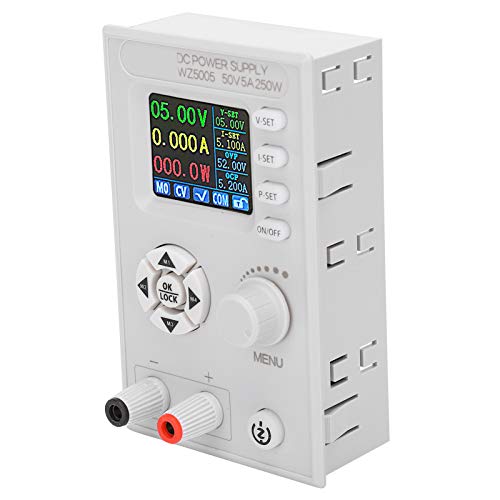 DC-geregeltes Netzteil, Digitale Steuerung, Verstellbarer LCD-Bildschirm, 4-stelliges Display DC6–55 V WZ5005, Flammhemmendes Material, Konstante Spannungs-/Stromausgabe, Hohe von HURRISE