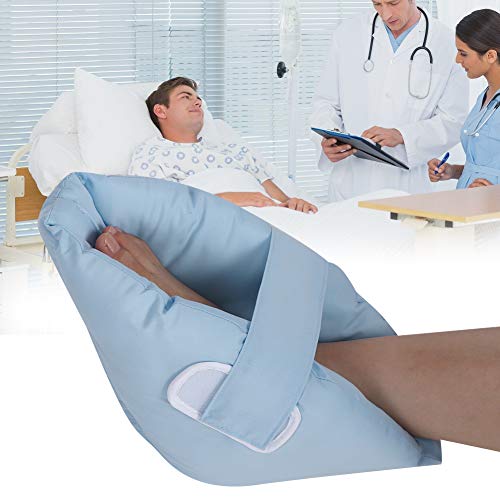HURRISE Fußknöchelstütze Fersenpolster Fersenschoner Anti Dekubitus, Für Älterer Patient Fußwickel,Fersenkissen for Beine & Füße/Füße [Hellblau ] von HURRISE