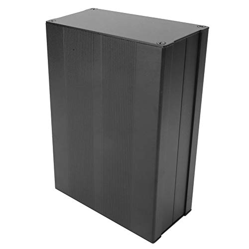 HURRISE Aluminiumgehäuse, Gehäuse Elektronischer -Schaltkreis -Aluminium Gehäuse Elektrische Projektbox Aluminiumbox Kühlkoffer 55 X 106 X 150 Mm von HURRISE
