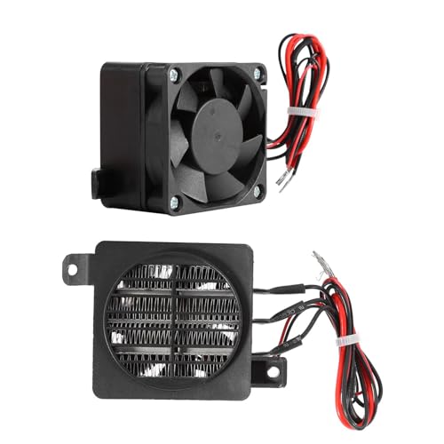 HURRISE Inkubatorheizung, PTC -Autoheizung Kleiner Raumheizung Konstante Temperatur Autoheizung PTC -Heizung mit Isolator S für Heizung, Luftbefeuchter, Klimaanlage (24V 150W) von HURRISE