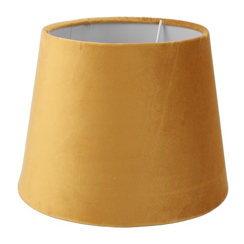 HURRISE Lampenschirme, Lampenschatten -Trommel -Lampenschirme für Tischlampen Stofflampenschirm, Tischlampe Abdeckung für Tisch Kronleuchter Wandstehl Lampe Schatten Ersatz Wandlampe (GOLD) von HURRISE
