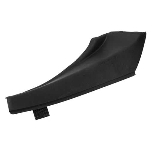 HURRISE Vordere Wischwischer-Seitenhaarverlängerungsabdeckung, Schwarze Seitenhaube Abdeckungsabdeckung Wischer Wischer Side Cowl Verlängerung Abdeckung ABS Ersatz für 2013-2018 (Rechts 53866 0R030 von HURRISE