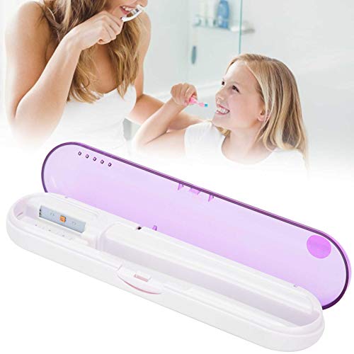 Zahnbürsten Sterilisatorhalter, Led Zahnbürstenhalter Reiniger Für Lila Zahnpasta for Zahnbürstenhalter Den Heimgebrauch(Lila) von HURRISE