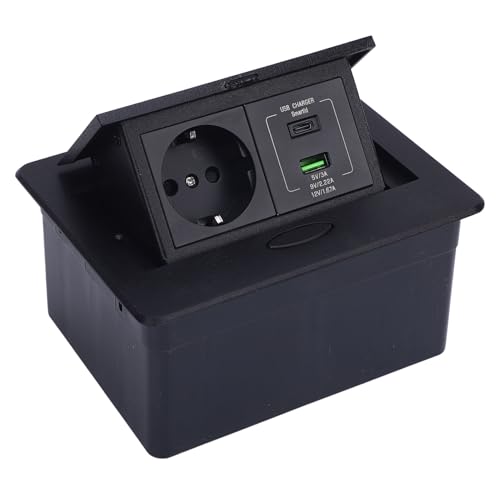 Eingebrauchtes Bodenauslass, Flache Steckdose mit 2 Steckerloch PD 20W USB A C Löcher, Aluminiumlegierung. Zur Verbesserung zu Hause. Eingebrauchtes Bodenauslass, Flache Steckdose mit 2 Steckerloch PD 20W USB A C Löcher, Aluminiumlegierung. Zur Verbesserung zu Hause. von HUSHUI