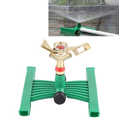 Gartensprinkler, 360 Grad Automatischer Rotierender Sprinkler mit Basis, Bewässerungsinstrument für Gartenrasenbewässerungssystem Gartensprinkler, 360 Grad Automatischer Rotierender Sprinkler mit Basis, Bewässerungsinstrument für Gartenrasenbewässerungssystem von HUSHUI