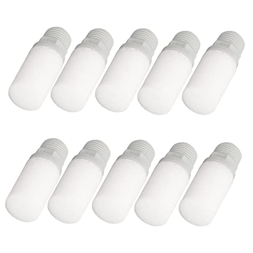 HUSHUI 10 Stück Pneumatischer Schalldämpfer G1/4 Zoll Auspuffrohranschluss Geräuschfilter PP Schalldämpfer für Zylinder HUSHUI 10 Stück Pneumatischer Schalldämpfer G1/4 Zoll Auspuffrohranschluss Geräuschfilter PP Schalldämpfer für Zylinder von HUSHUI