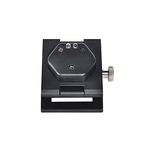 HUSHUI 10-fache LED-beleuchtete Quadratische Lupe mit Klappbarem Ständer, Stofflupe Uhrenreparatur und Schmuckinspektion von HUSHUI