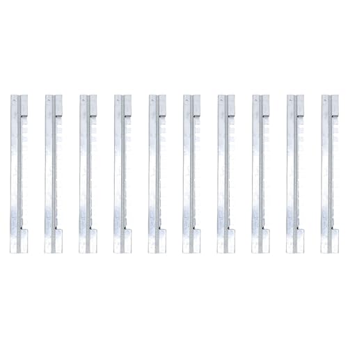 HUSHUI 10pcs Bienenstockschieber -Maus -Wächter, Wiederverwendbares Verzinktes Eisen -Bienenstock -Reisetor Fluchttürtor -Werkzeug von HUSHUI