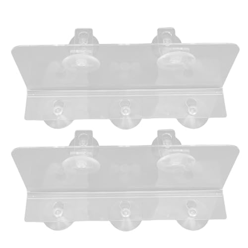 HUSHUI 2 Sets Fenster Saugnäpfe Regale Acryl Breite Schwelle Extender Pflanzentopf Schwimmendes Regal für Succulents Bilderrahmen Display HUSHUI 2 Sets Fenster Saugnäpfe Regale Acryl Breite Schwelle Extender Pflanzentopf Schwimmendes Regal für Succulents Bilderrahmen Display von HUSHUI