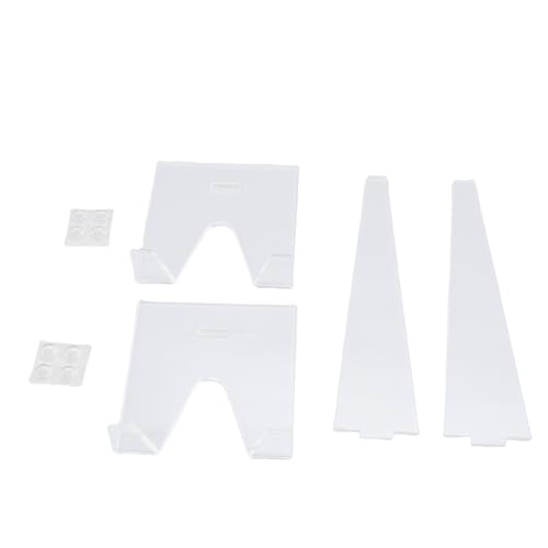 HUSHUI 2PCS -Acrylplattenhalter, Klare Elektrorte Displayhalter, Multifunktionaler Plattenständer für Fotos, Place -Karten, Telefone, Bücher HUSHUI 2PCS -Acrylplattenhalter, Klare Elektrorte Displayhalter, Multifunktionaler Plattenständer für Fotos, Place -Karten, Telefone, Bücher von HUSHUI