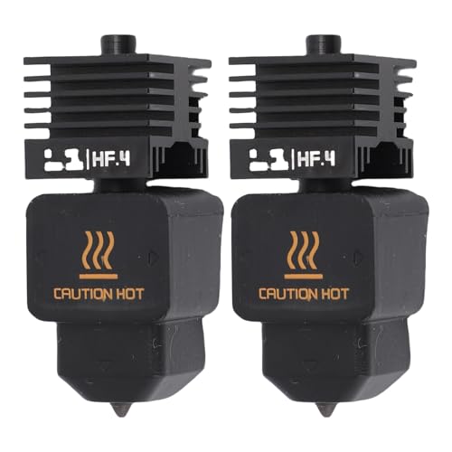 HUSHUI 2pcs 3D -Drucker Extruder Hotend Kit Ersatz für Lab H2D H2D -Kombination 0,4 Mm Gehärteter Stahldüse Hoch FließEnd Integriertes All Metal Hot End Kit von HUSHUI