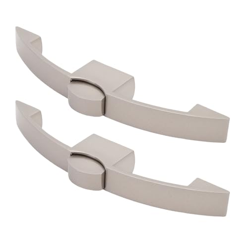 HUSHUI 2pcs Druckknopfverriegelung Pull Griff Pearl Ni Mehrzweck RV Schlüssellloser Schrankschlossschubladenknopf für Wohnmobil -Home -Yachten (128 mm / 5 Zoll Lochabstand) von HUSHUI