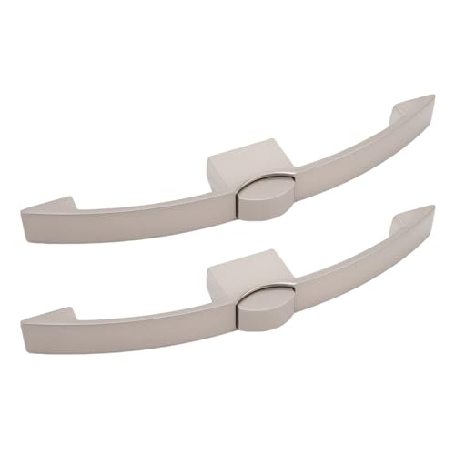 HUSHUI 2pcs Druckknopfverriegelung Pull Griff Pearl Ni Mehrzweck RV Schlüssellloser Schrankschlossschubladenknopf für Wohnmobil -Home -Yachten (160 mm / 6,3 Zoll Lochabstand) von HUSHUI
