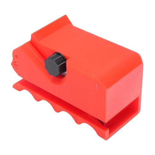 HUSHUI 3D -Druckkarton -Schneidwerkzeug Einzigartiger Katzenform Plastikkardeboard Cutter, Ideal für Mühelose Karton Stripping, mit Ergonomischem Design für Katzenkratzerplatten (Rot) von HUSHUI