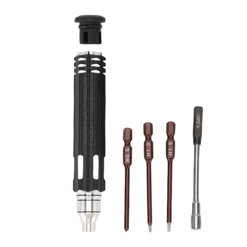 HUSHUI 4 in 1 RC -Hex -Treiber Bit Set 0,5 Mm 1,3 Mm 1,5 Mm 4 Mm Sechseck -Schraubendreher -Werkzeugkit für RC Car Quadcopter Helicopter -Drohne HUSHUI 4 in 1 RC -Hex -Treiber Bit Set 0,5 Mm 1,3 Mm 1,5 Mm 4 Mm Sechseck -Schraubendreher -Werkzeugkit für RC Car Quadcopter Helicopter -Drohne von HUSHUI