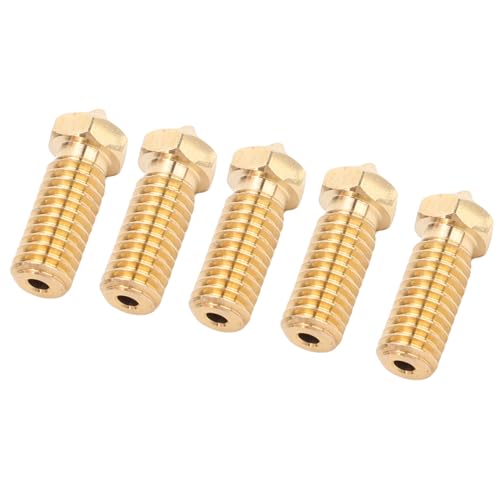 HUSHUI 5 STÜCKE Hotend-Düsenersatz für QIDI Tech X Plus 3 3D-Drucker-Extruder 0,4 Mm Messingdüsen HUSHUI 5 STÜCKE Hotend-Düsenersatz für QIDI Tech X Plus 3 3D-Drucker-Extruder 0,4 Mm Messingdüsen von HUSHUI