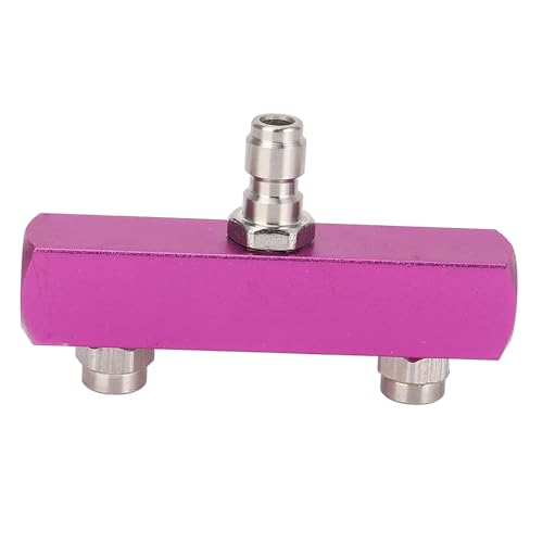 HUSHUI 5000 Psi 40 -Grad -Sprühdüse, Sprühdüse mit Zwei Druckunterdrücker, 2 in 1 Power -Wasch -Düsenspitze, Aluminiumlegierung und Edelstahlmaterial, 1/4 -Zoll -Schnellanschluss von HUSHUI