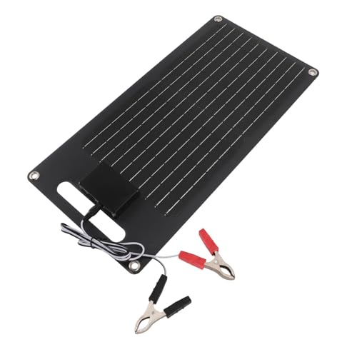 HUSHUI 50W Solar Panel, Mono Kristalline Hohe Effizienz 12V mit Zwei USB-und Typ C-Häfen, für Autobatterie-Ladeboot Wohnmobil-Boot Camping Im Freien HUSHUI 50W Solar Panel, Mono Kristalline Hohe Effizienz 12V mit Zwei USB-und Typ C-Häfen, für Autobatterie-Ladeboot Wohnmobil-Boot Camping Im Freien von HUSHUI