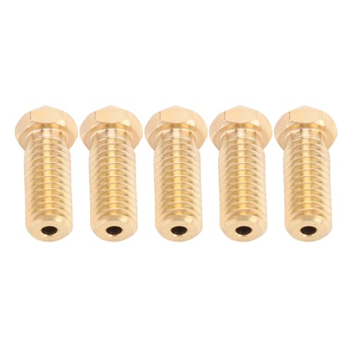 HUSHUI 5pcs 3D -Drucker -Extruder -Düsen für Qidi Tech X Plus 3 Messingkit 0,6 Mm Hotend -Druckteile Geeignet HUSHUI 5pcs 3D -Drucker -Extruder -Düsen für Qidi Tech X Plus 3 Messingkit 0,6 Mm Hotend -Druckteile Geeignet von HUSHUI
