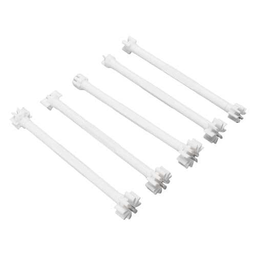 HUSHUI 5pcs Blumen -Punkt -Werkzeuge, Premium -Plastikpunktstifte mit 2 Blütenblattentwürfen Pro Stift, Ergonomischer Griff für DIY -Kunst und Pointillismus von HUSHUI