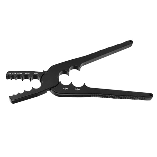 HUSHUI 7 Löcher Rohre Reparaturzellen Handbuch Rohrrundungsinstrument für Flache Kupferaluminiumrohre 1/8 1/4 3/8 1/2 5/8 3/4 7/8 Zoll von HUSHUI