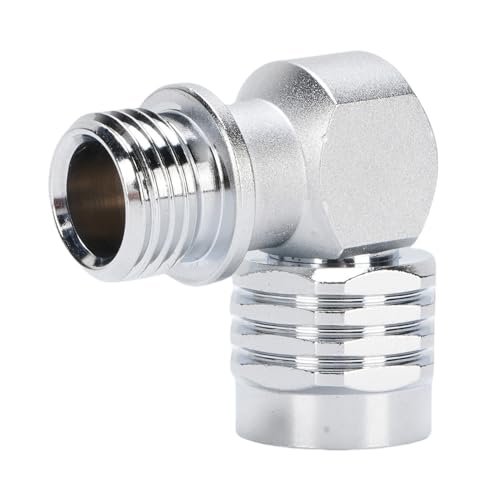 HUSHUI 90-Grad-Adapter für das Gerätetauchen, Messing Verchromt, Tragbarer Regleradapter der Zweiten Stufe für das Unterwassertauchen HUSHUI 90-Grad-Adapter für das Gerätetauchen, Messing Verchromt, Tragbarer Regleradapter der Zweiten Stufe für das Unterwassertauchen von HUSHUI
