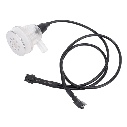 HUSHUI Badewanne Luftdüse, 9 -Loch -PVC -Luftblasenstrahldüse mit RGB -Licht 12 V 40 Mm, für Spa -Hydrotherapie Heiße Federpool HUSHUI Badewanne Luftdüse, 9 -Loch -PVC -Luftblasenstrahldüse mit RGB -Licht 12 V 40 Mm, für Spa -Hydrotherapie Heiße Federpool von HUSHUI